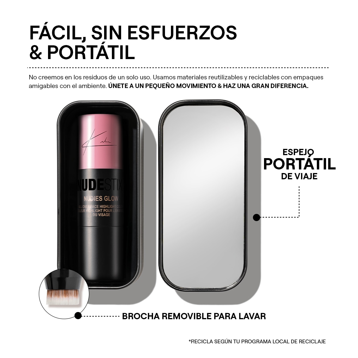 NUDIES ALL OVER FACE COLOR GLOW (ILUMINADOR FACIAL)